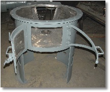 coal feeder weldment