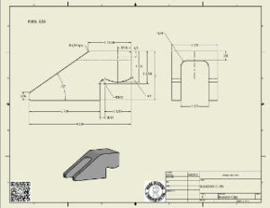 Buckstay Clip Inventor DWG