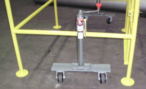 Movable Safety Barrier - Caster